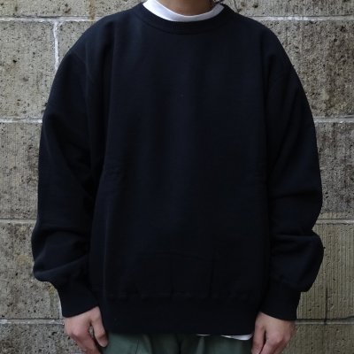 画像1: VICTORIA ATHLETICS (ヴィクトリア アスレチックス) CREWNECK SWEAT ブラック