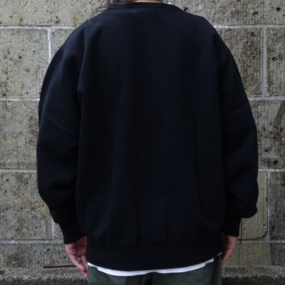 画像3: VICTORIA ATHLETICS (ヴィクトリア アスレチックス) CREWNECK SWEAT ブラック