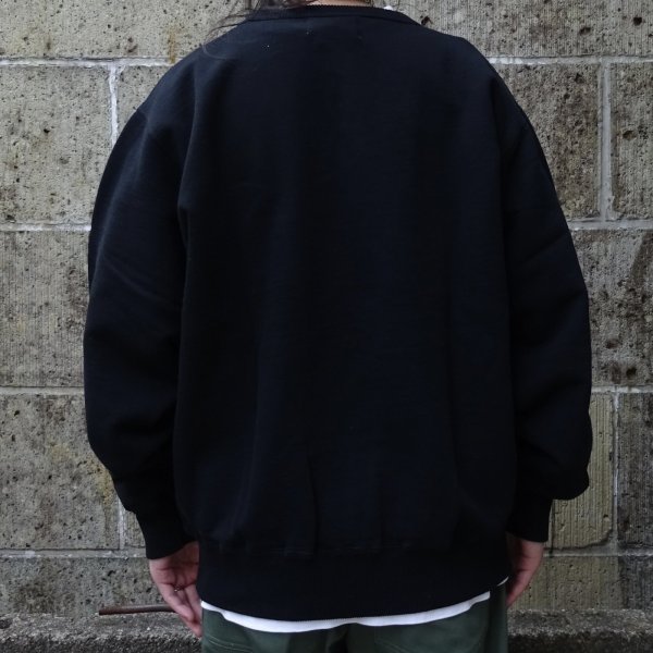 画像6: VICTORIA ATHLETICS (ヴィクトリア アスレチックス) CREWNECK SWEAT ブラック (6)