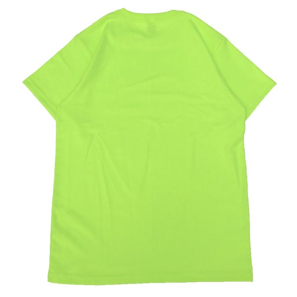 画像2: TEXAS APPAREL & BIG TEES (テキサスアパレル アンド ビッグティーズ) BASIC TEE セーフティグリーン (2)