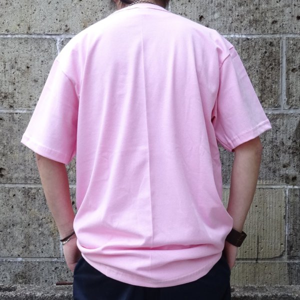 画像7: TEXAS APPAREL & BIG TEES (テキサスアパレル アンド ビッグティーズ) BASIC TEE ピンク (7)