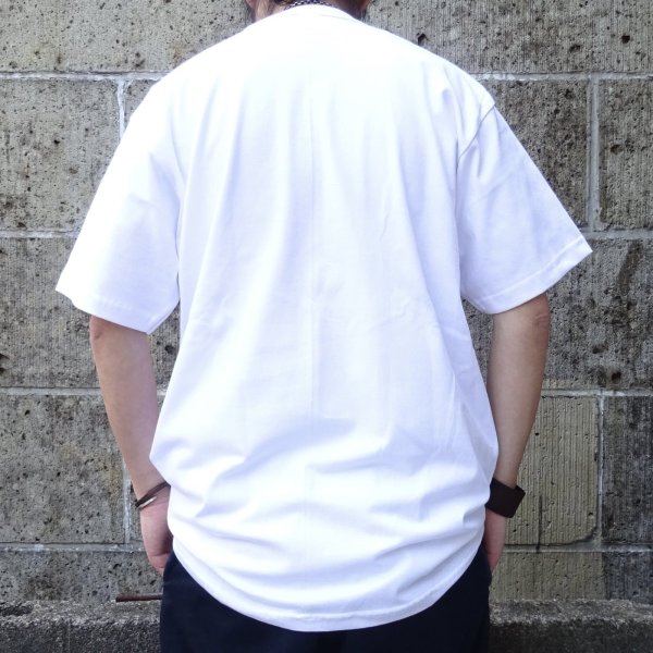 画像6: TEXAS APPAREL & BIG TEES (テキサスアパレル アンド ビッグティーズ) BASIC TEE ホワイト (6)