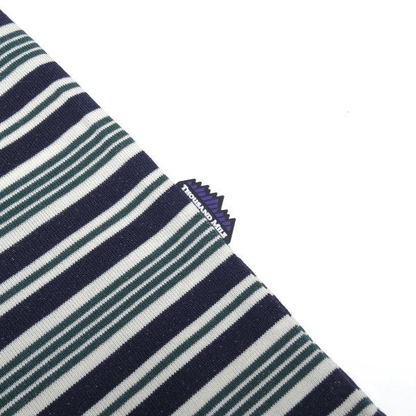 画像5: THOUSAND MILE (サウザンドマイル) SHORT SLEEVE T-SHIRT BORDER グリーンボーダー (5)