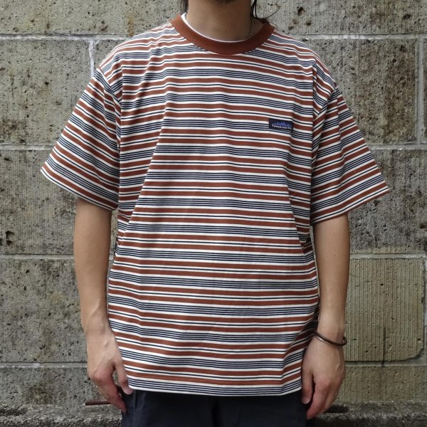画像6: THOUSAND MILE (サウザンドマイル) SHORT SLEEVE T-SHIRT BORDER ブラウンボーダー (6)