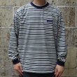 画像6: THOUSAND MILE (サウザンドマイル) LONG SLEEVE T-SHIRT BORDER グリーンボーダー (6)