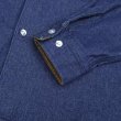 画像4: SERO (セロ) LONG SLEEVE DOUBLE POCKET SHIRT DENIM&CORDUROY インディゴ (4)
