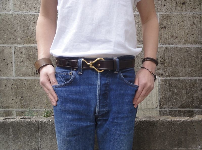 新品 32インチ TORY leather western belt 【SALE／66%OFF】 - 小物