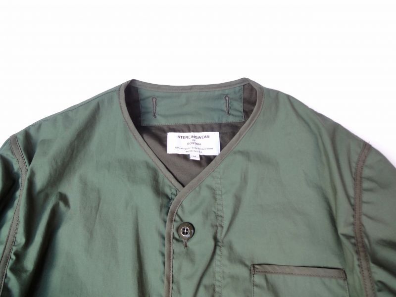 STERLING WEAR (スターリングウェア) COTTON LINER JACKET (NO COLLAR