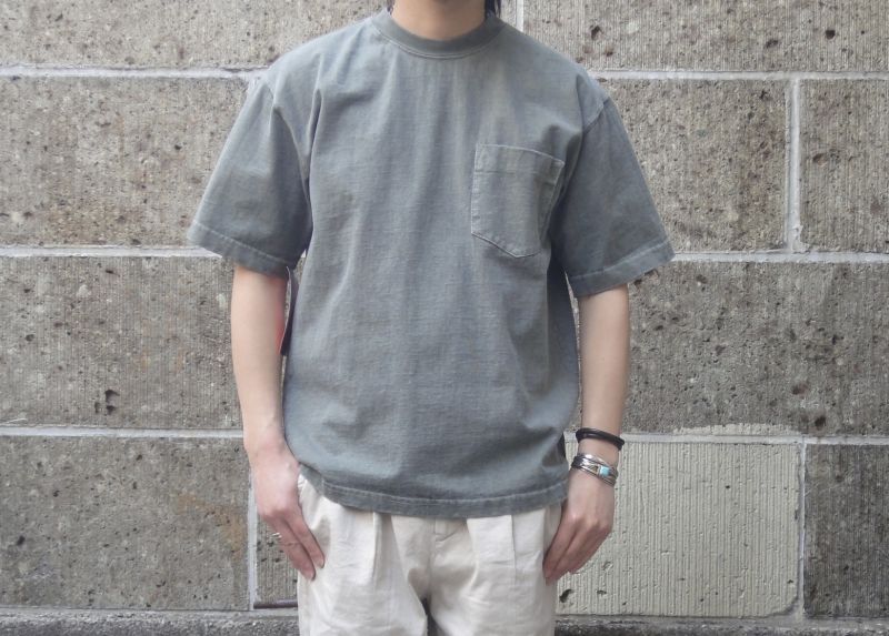 Camber キャンバー 8oz Max Weight Pocket T Shirt Pigment Dye オリーブ 通販 Regular レギュラー仙台