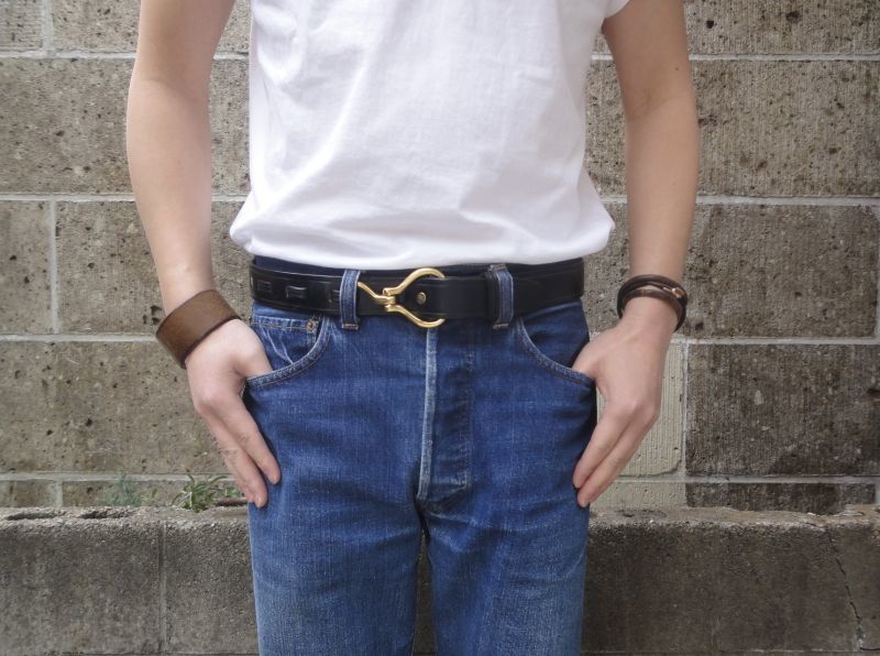 憧れの 人気 TORY LEATHER ベルト HOOF PICK BELT 38インチ blog