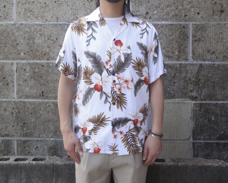 TWO PALMS (トゥーパームス) S/S Hawaiian Shirt HAWAIIAN ORCHID 