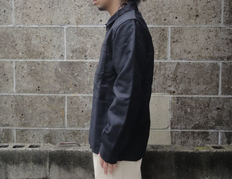 素材はコーデュロイLE LABOUREUR CORDUROY COVERALL JACKET - カバーオール