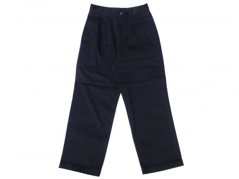 RICCARDO METHA (リカルドメッサ) 1TUCK WIDE TROUSERS ブラック 通販 | REGULAR (レギュラー仙台)