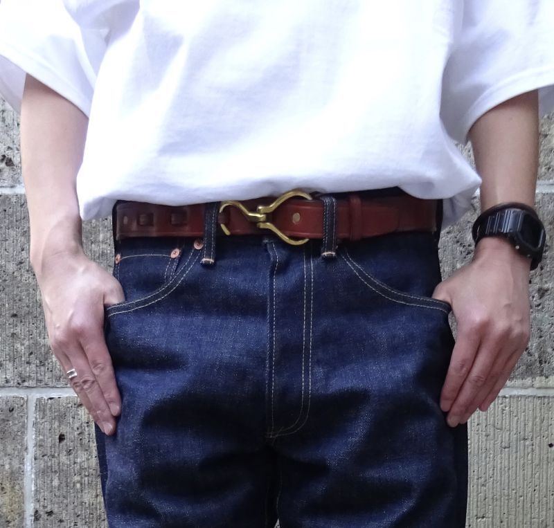 TORY LEATHER / トリーレザー】WESTERN BELT-