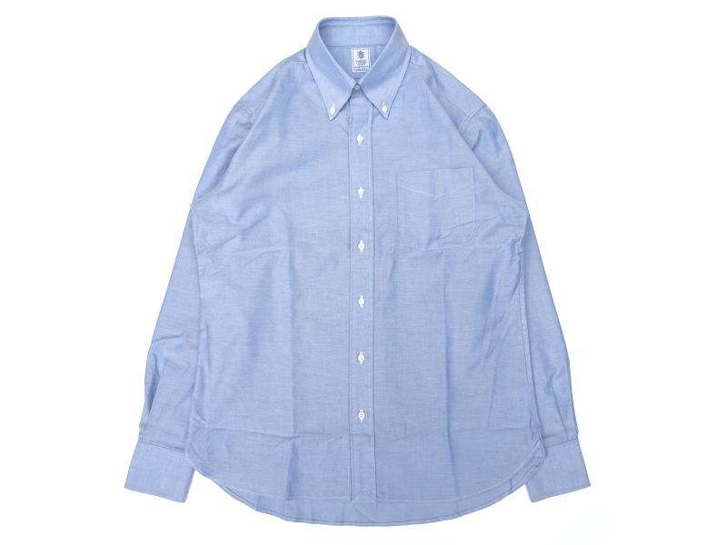 GAMBERT SHIRT (ギャンバートシャツ) B/D SHIRT OX SOLID サックス