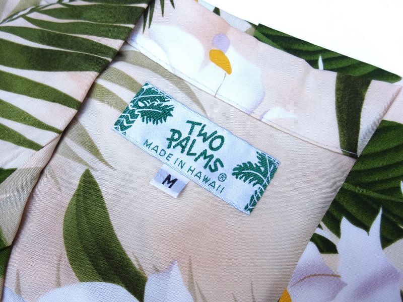 TWO PALMS (トゥーパームス) S/S Hawaiian Shirt / Rayon GINGER